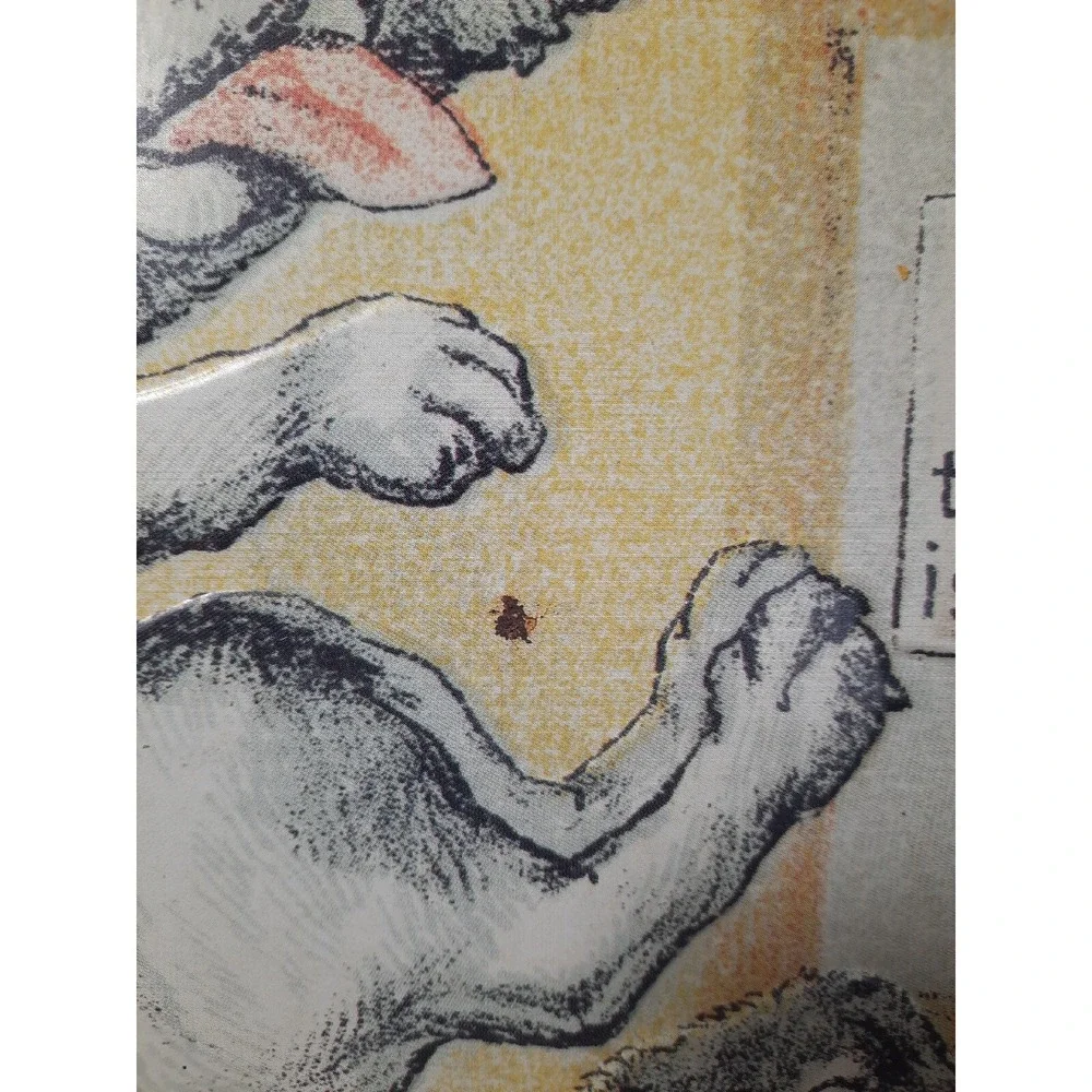 VTG Dr. Thomas'‎ Electric Oil Sign Repro — Slipping Dog Soap Warning Art READ